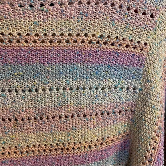 VINTAGE KNIT PASTEL SWEATER - Picture 5 of 5